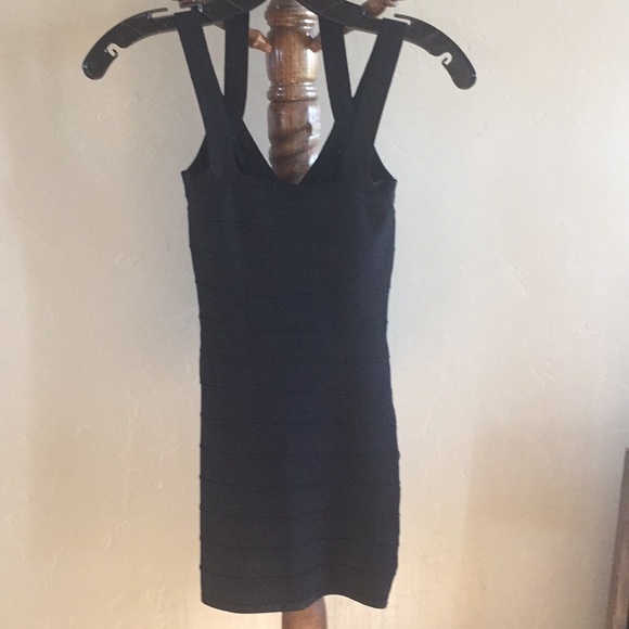 Bebe XS Black Night Out Dress - Picture 3 of 5
